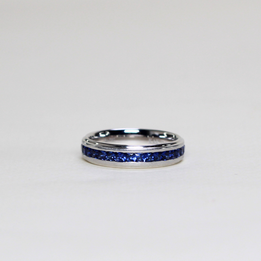 1.79cts Sapphire Full eternity ring