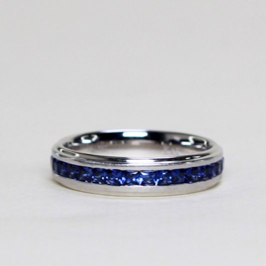 1.79cts Sapphire Full eternity ring
