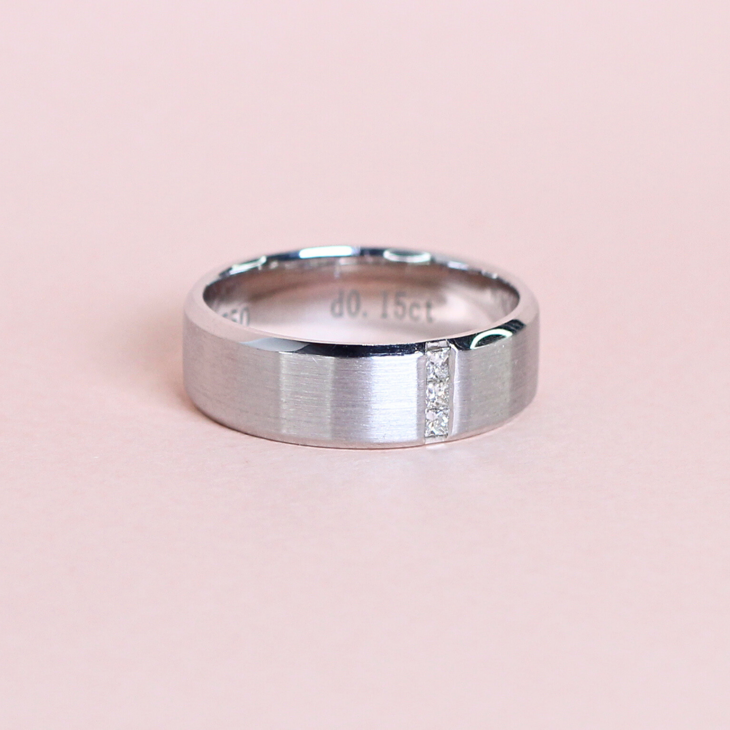 .15cts Beveled Male ring