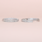 1.38cts In and Out Baguette Hoop Earrings