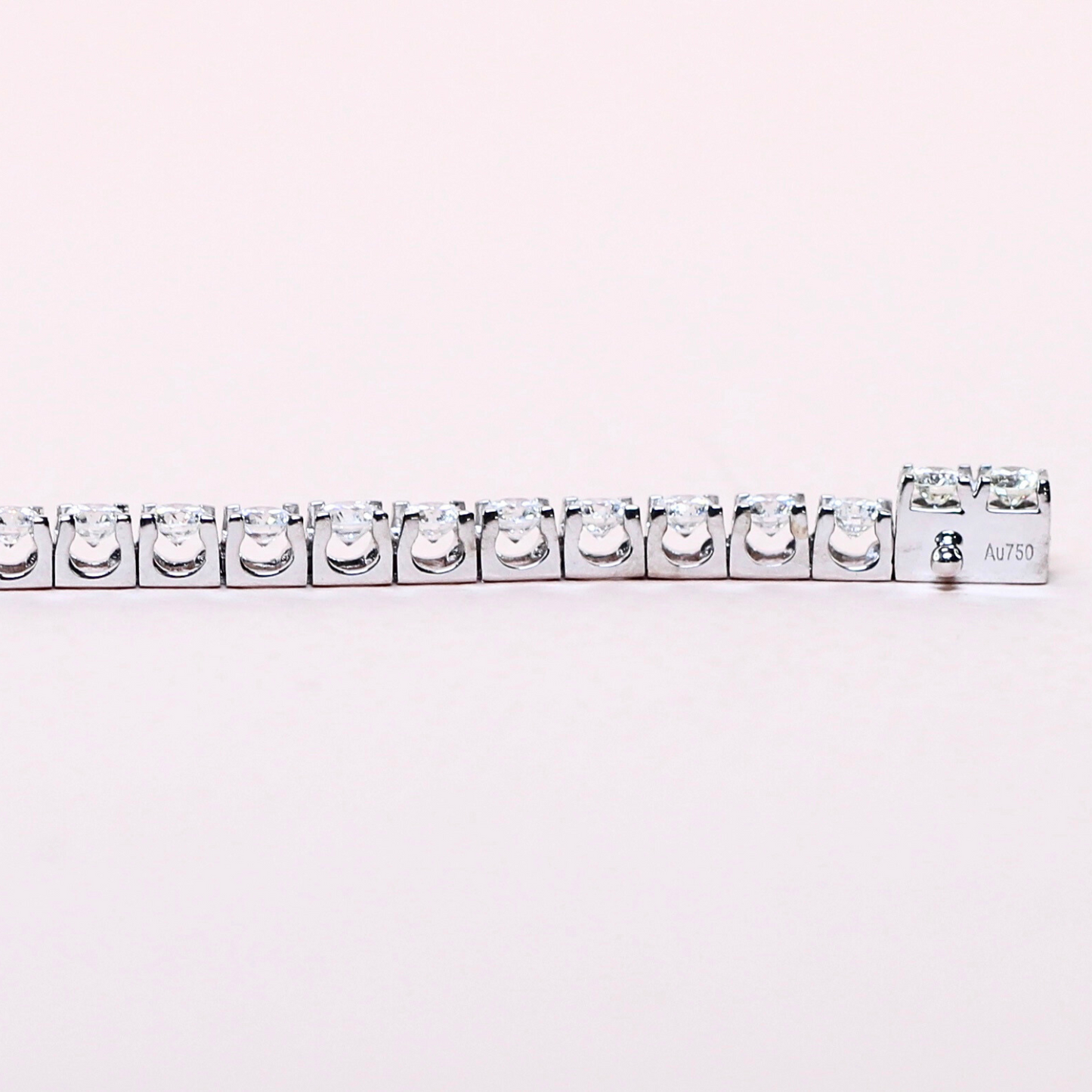 4.30cts Round cut Tennis bracelet