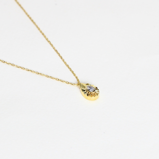 .11ct Pear Shape necklace