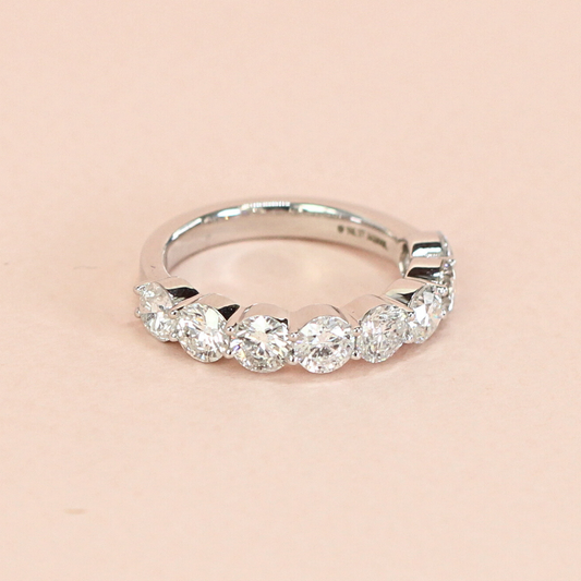 2.61cts Bubble Diamond ring