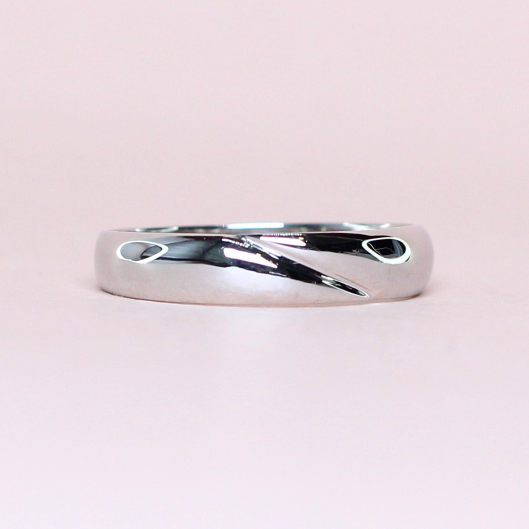 4.5mm Domed with accent Male ring (PH made)