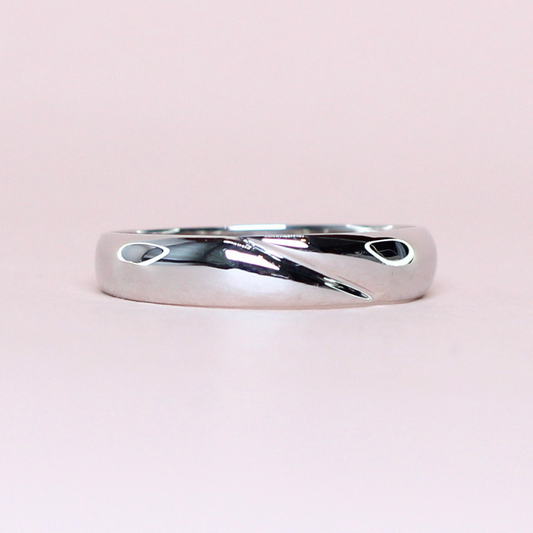 4.5mm Domed with accent Male ring (PH made)