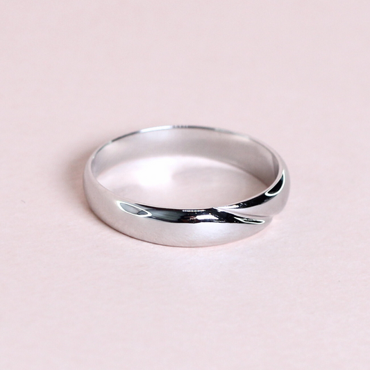 4.5mm Domed with accent Male ring (PH made)