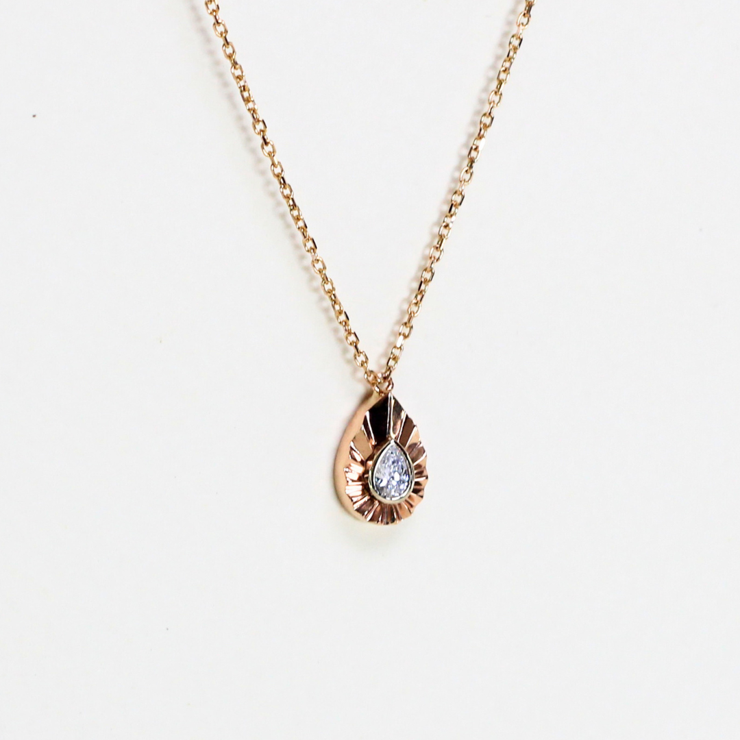 .11ct Pear Shape necklace