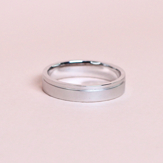 4mm Brushed Male ring