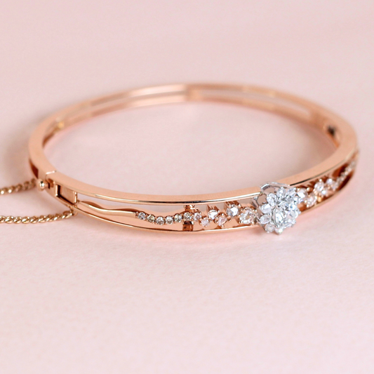 1cts Flower bangle