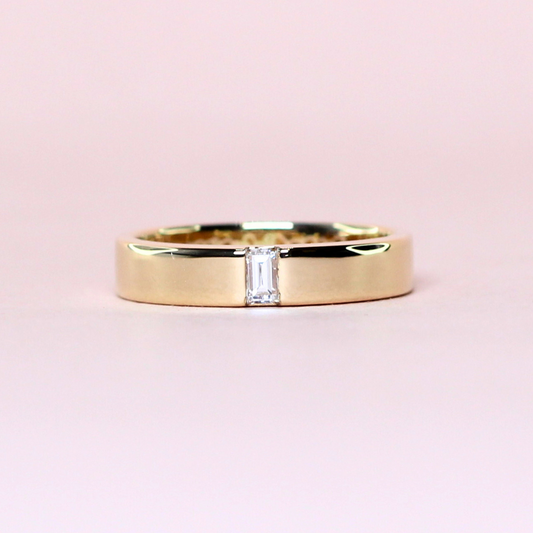 .15ct Baguette cut Male ring