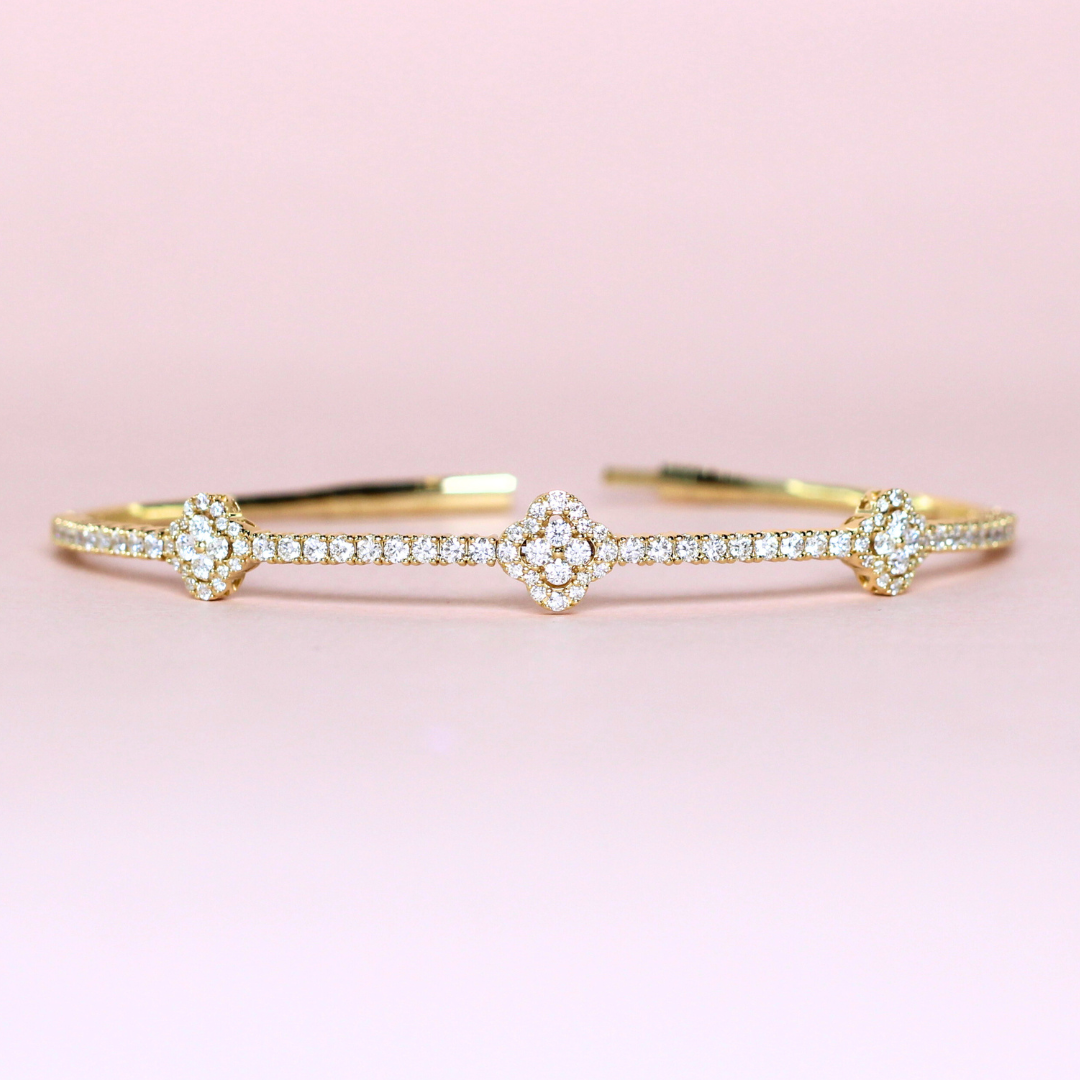 1.33cts Flexi Rositas bangle