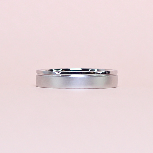 4mm Brushed Male ring