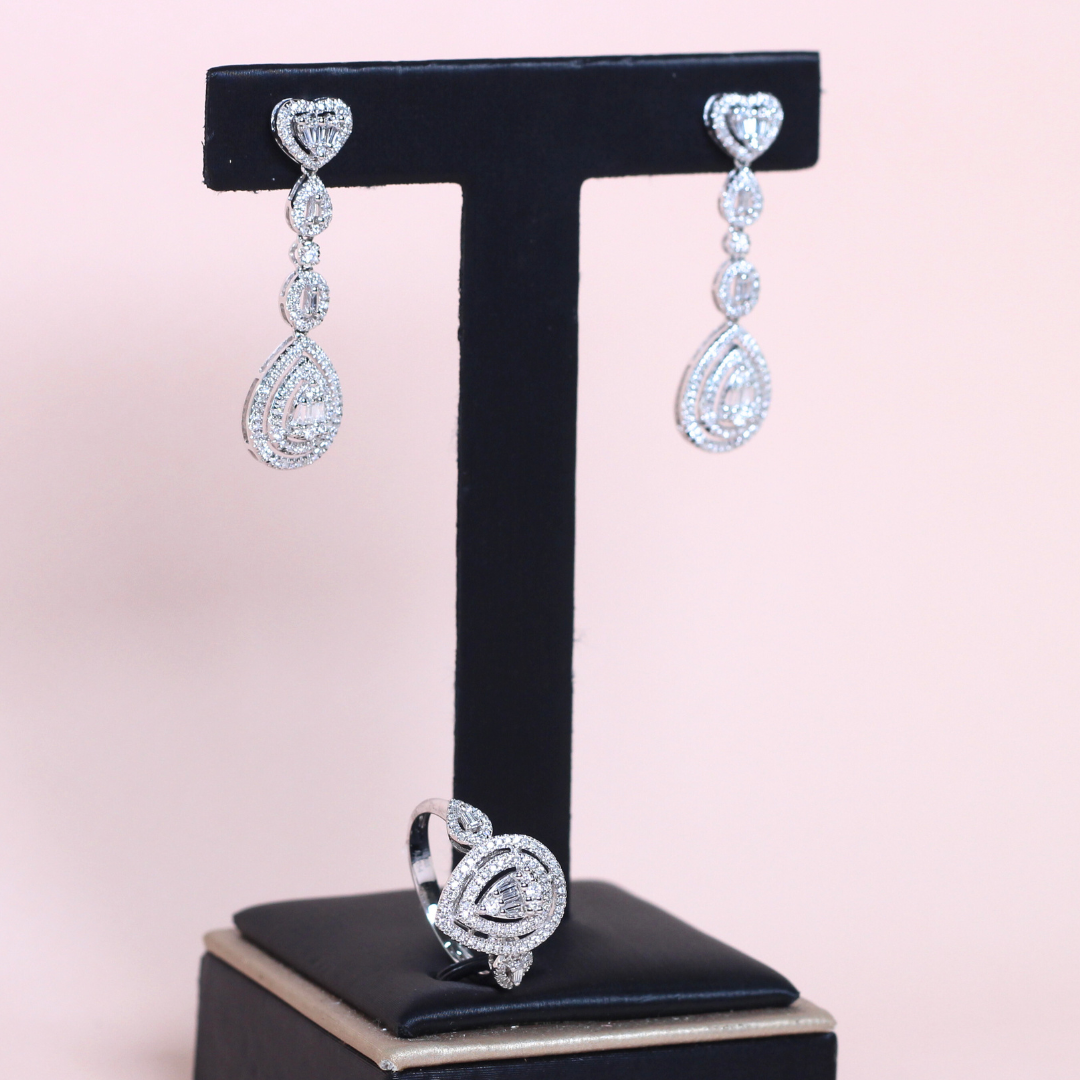2cts Multi-shape Illusion  Dangling set