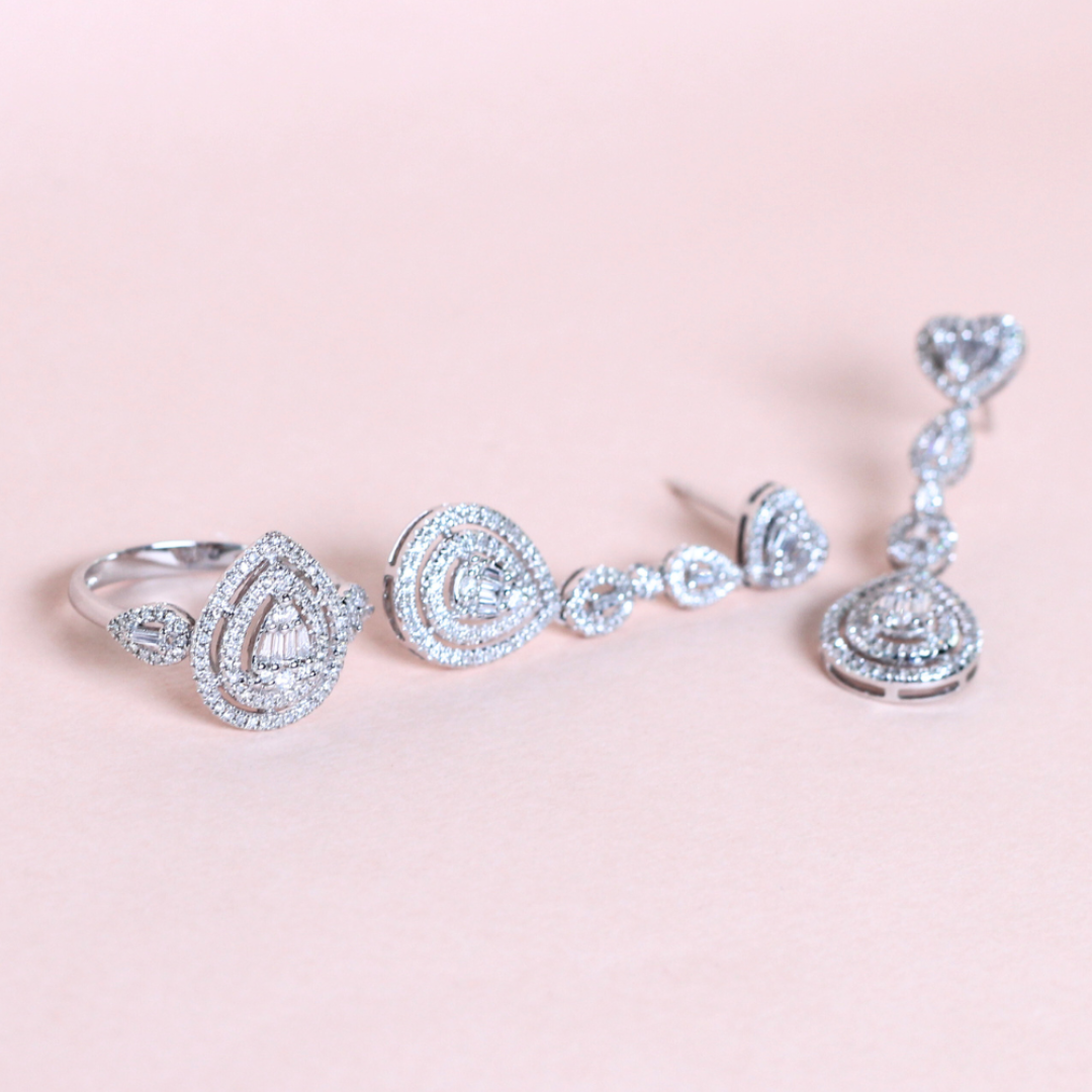 2cts Multi-shape Illusion  Dangling set