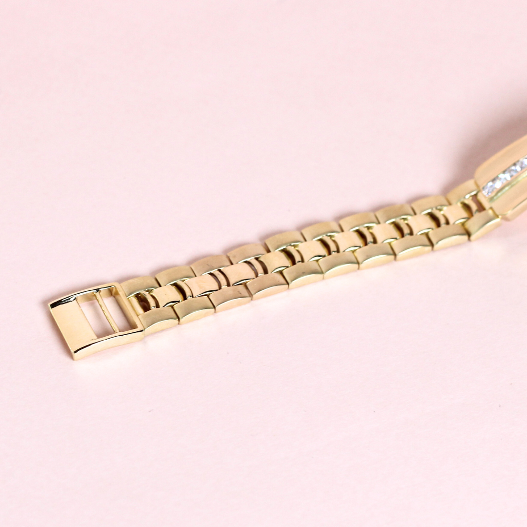 1.52cts Round cut Link bracelet