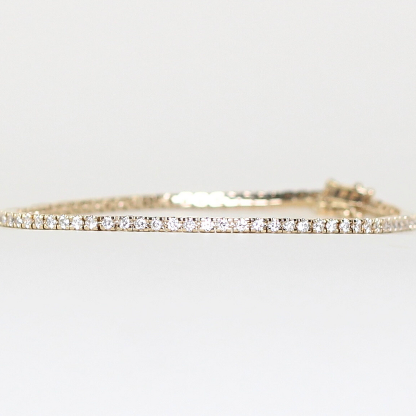 1.11cts Round cut Tennis bracelet