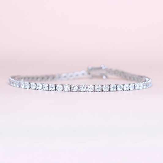 7cts Round cut Tennis bracelet