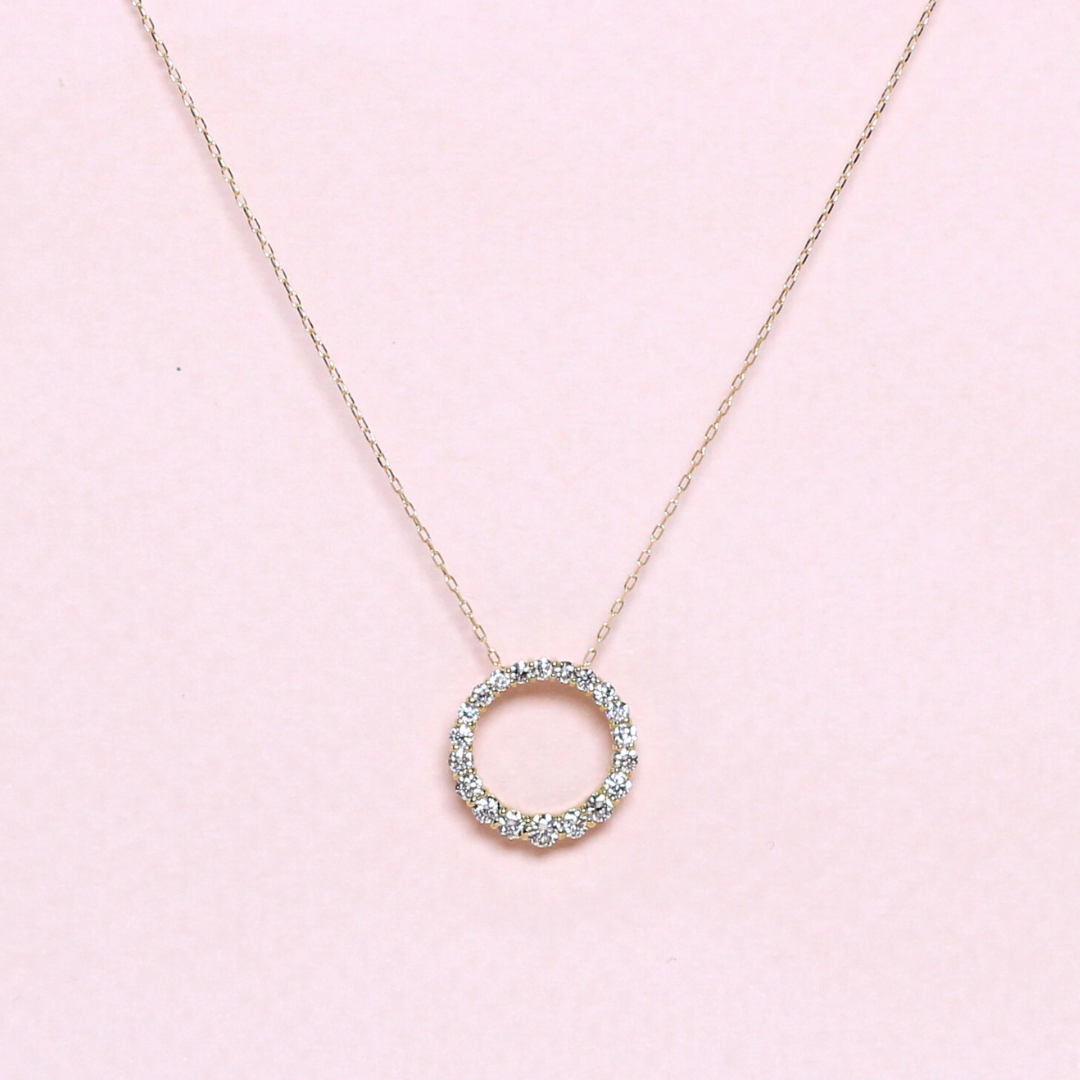 .50cts Donut necklace