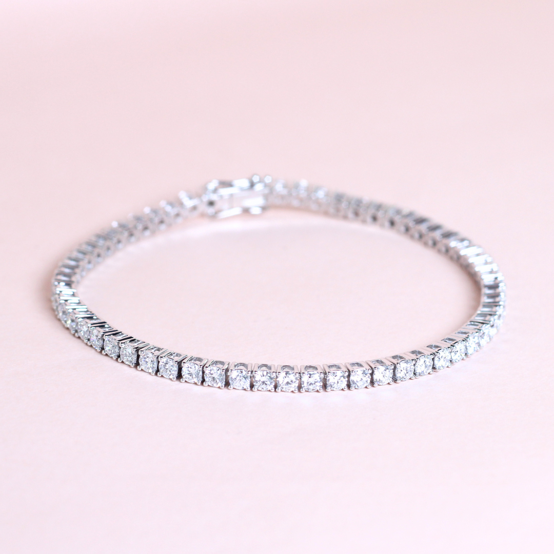 7cts Round cut Tennis bracelet