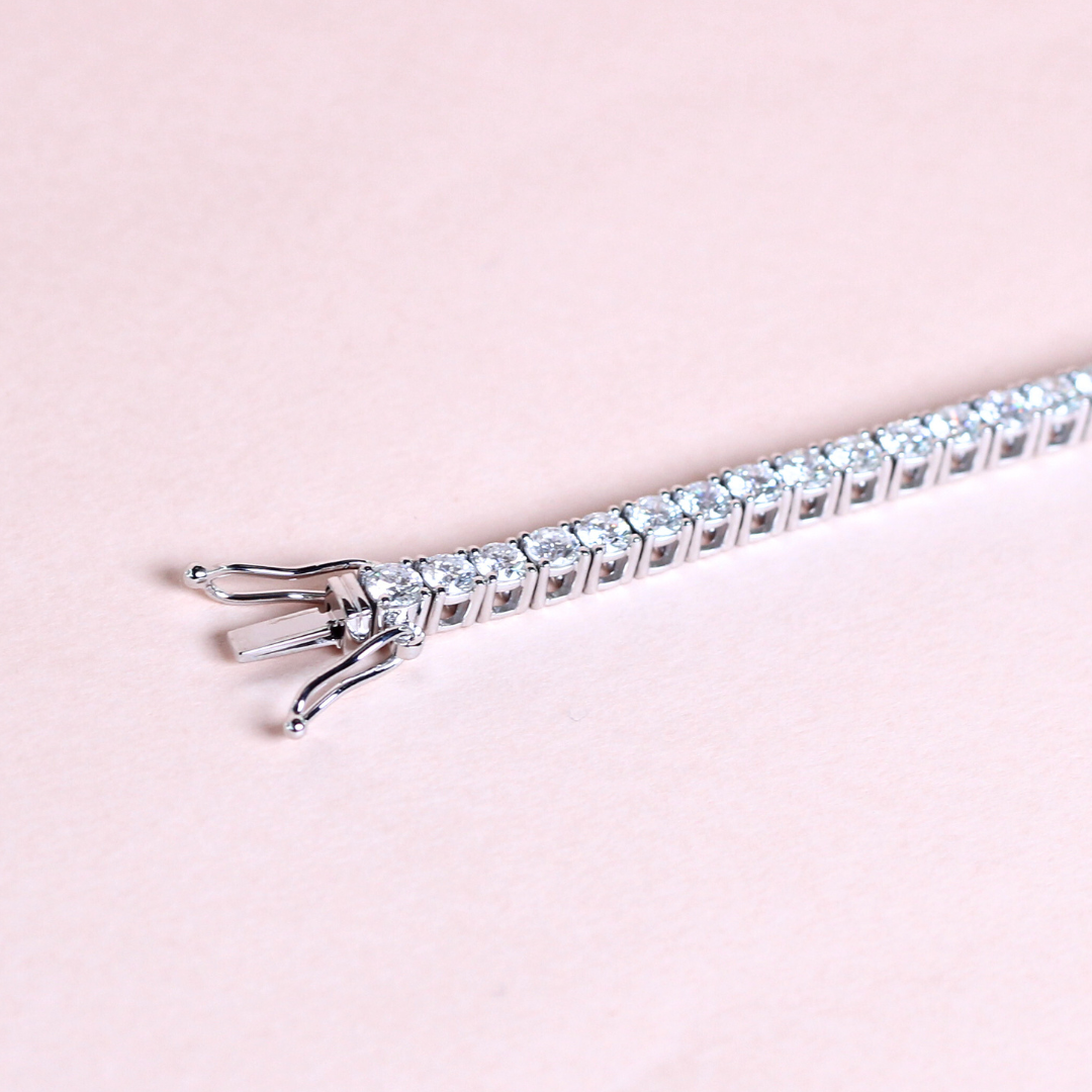 7cts Round cut Tennis bracelet