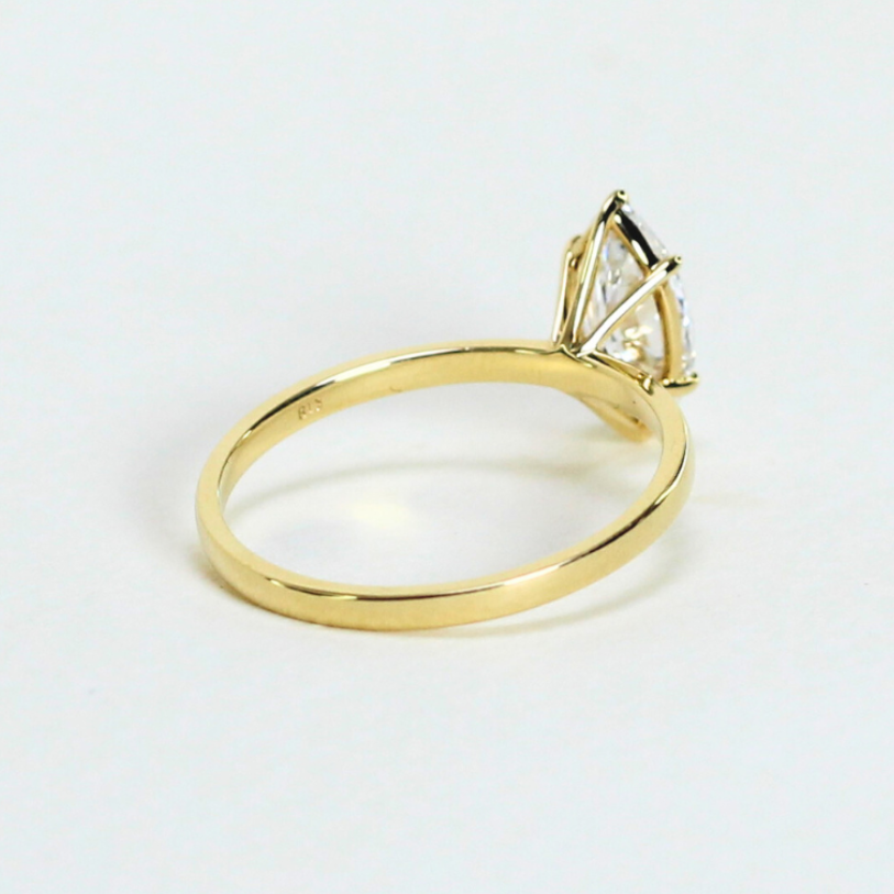 1ct Marquise Solitaire Lab-grown ring