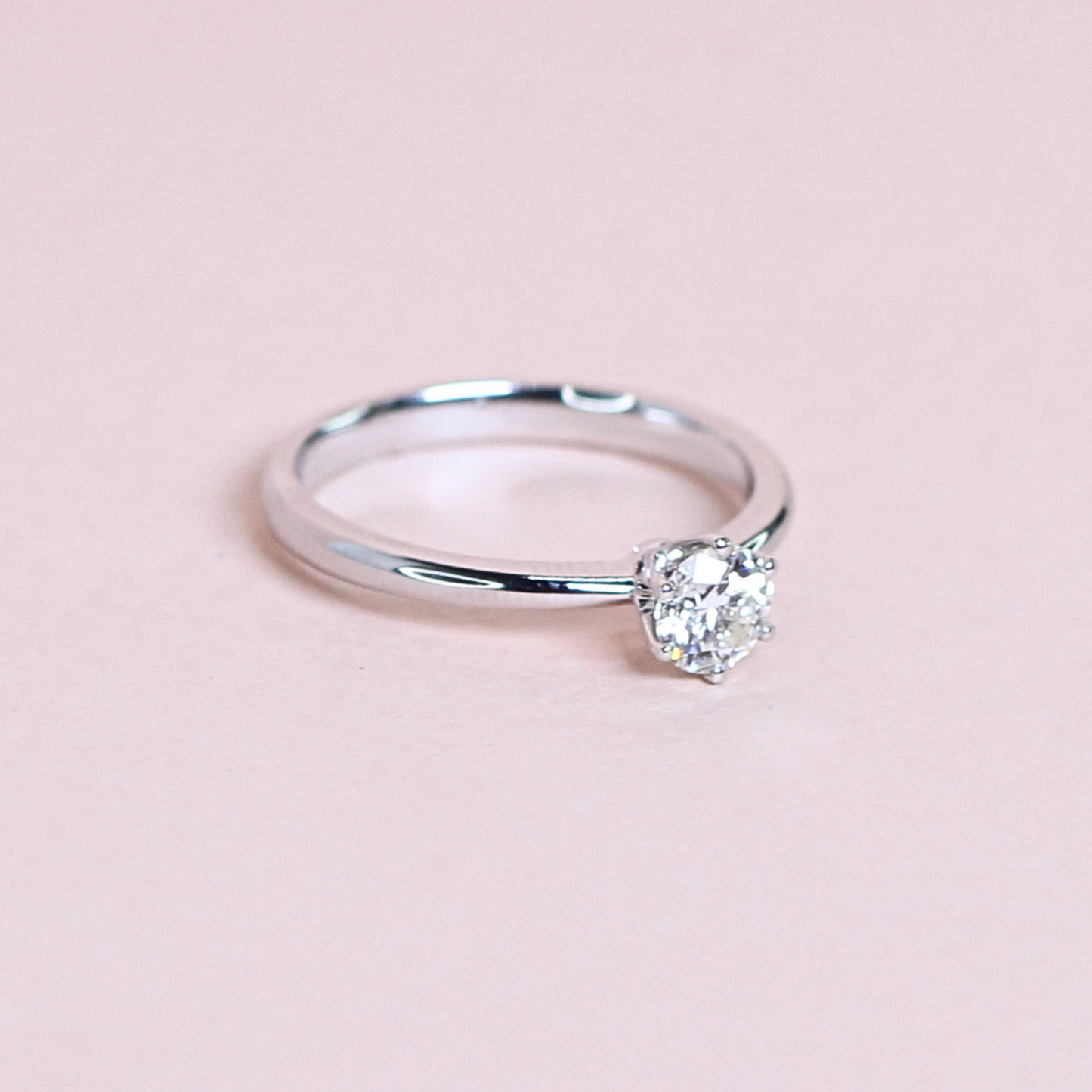 .35ct Round cut Solitaire ring