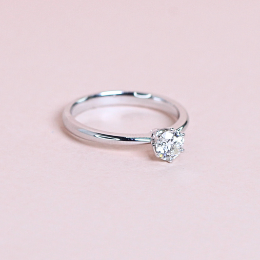.35ct Round cut Solitaire ring