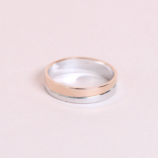 4mm Two-toned Male ring (PH made)