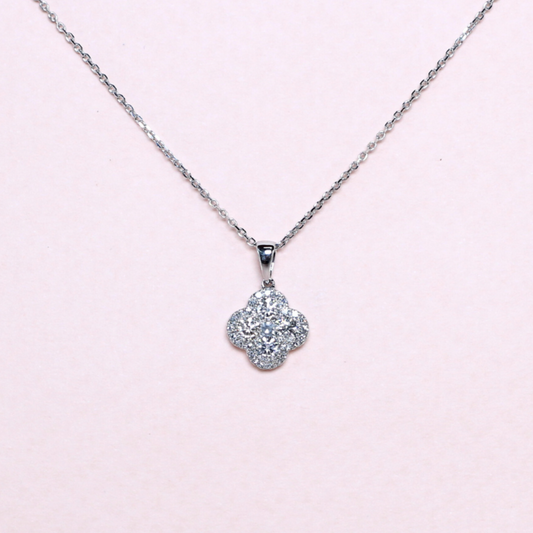.40cts Clover Illusion necklace