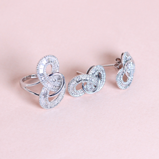 2cts Infinity Statement set