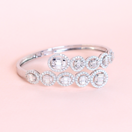 3.21cts Multi-shape Illusion bangle