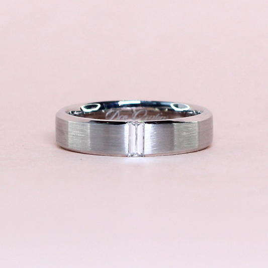 .20ct Emerald cut Lab-grown Male ring