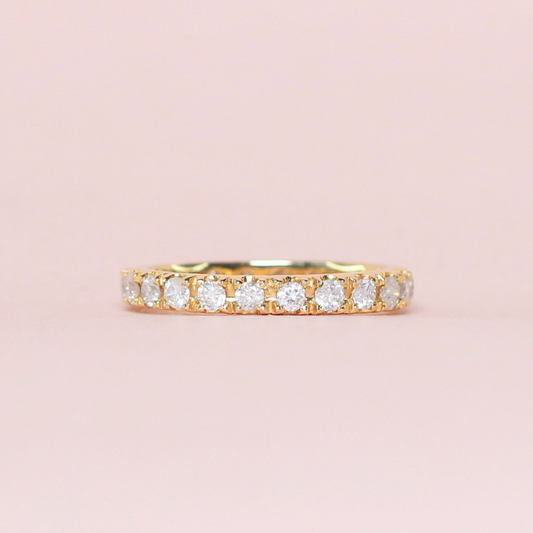 1cts Round cut Full Eternity ring