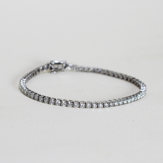 4.90cts Round cut Lab-grown Tennis bracelet