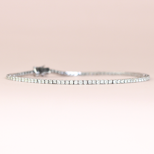 1.99cts Round cut Tennis bracelet