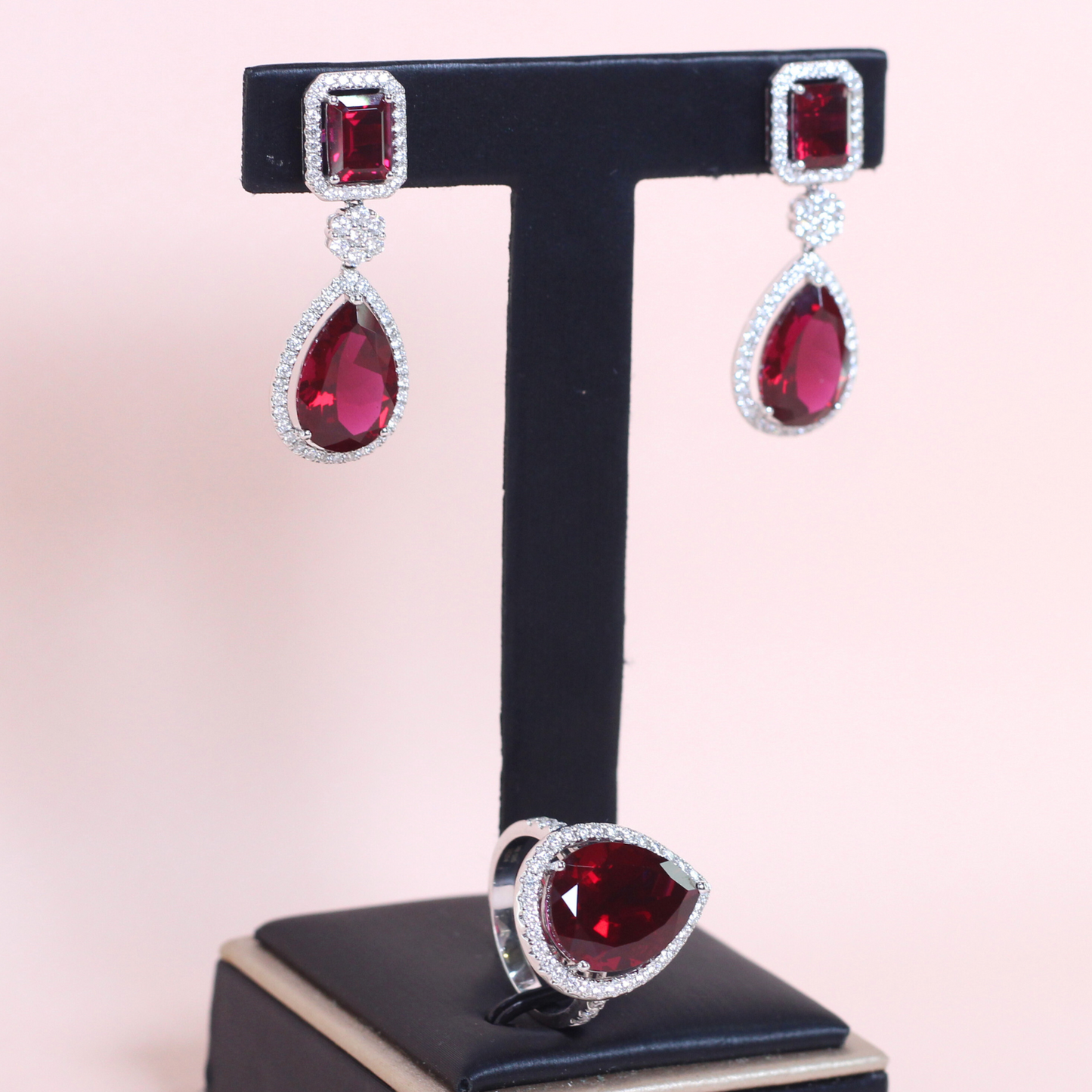 Ruby and Diamond set