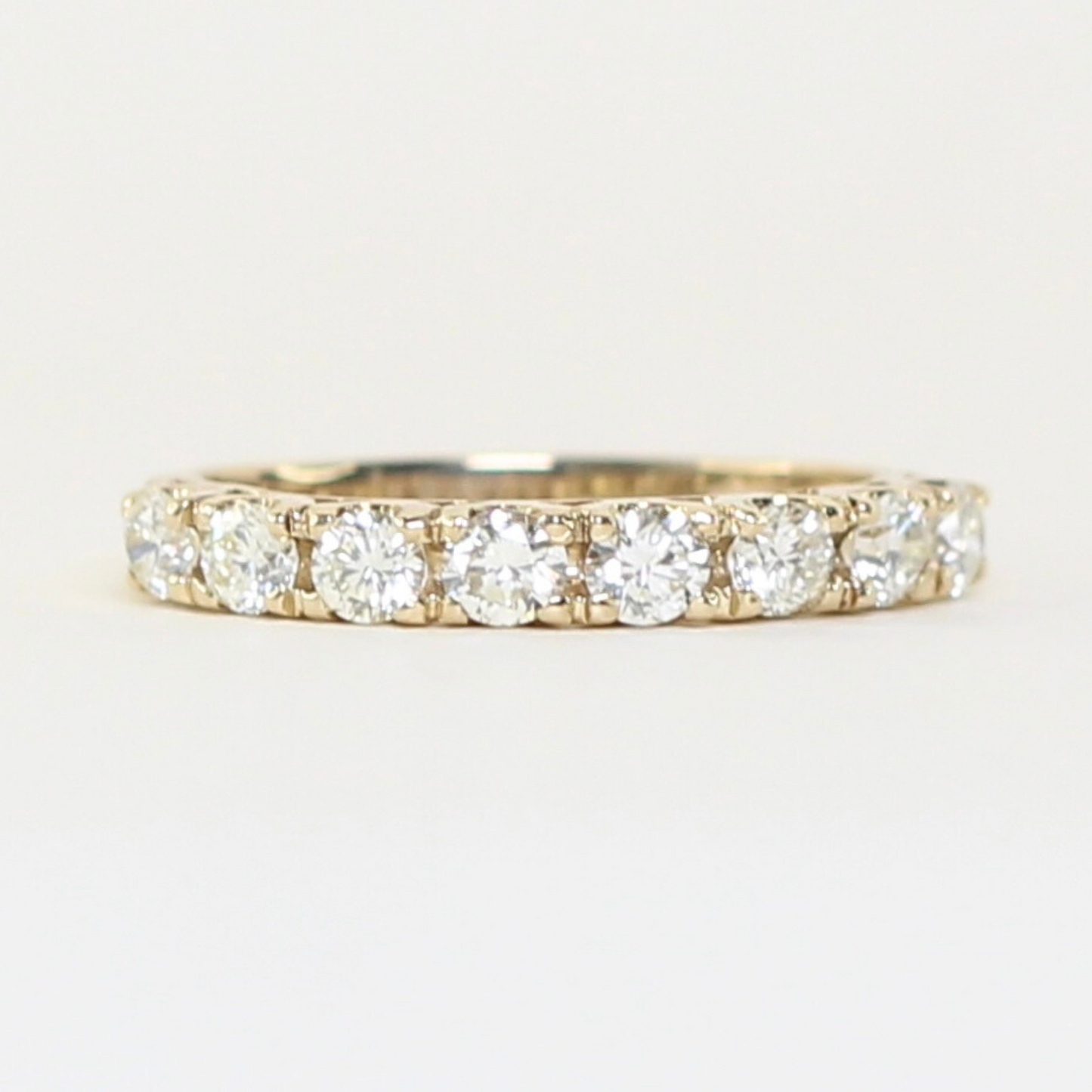 .80cts 8-stone Round cut ring