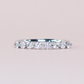 .40cts 8 stone diamond platinum ring