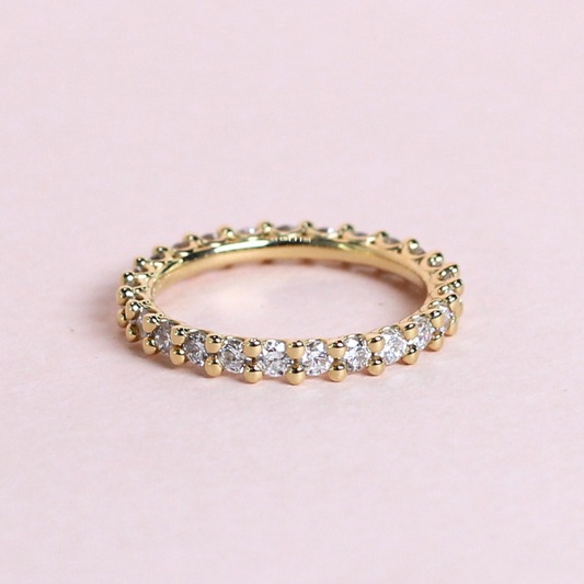 1cts Round cut Full Eternity ring