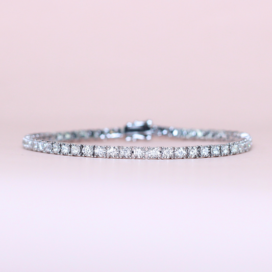 1.30cts Round cut Tennis bracelet