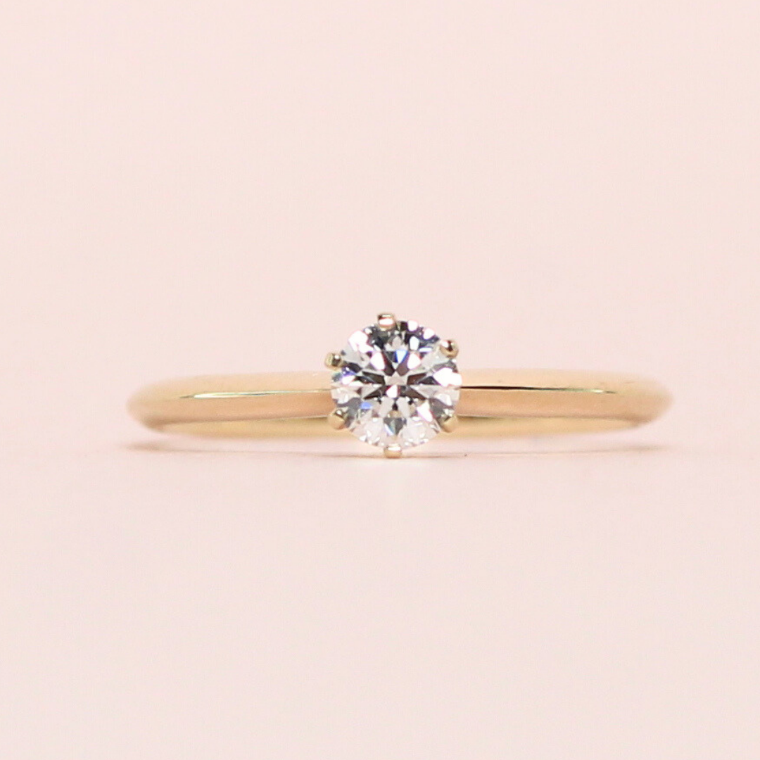 .30ct Round cut Solitaire ring