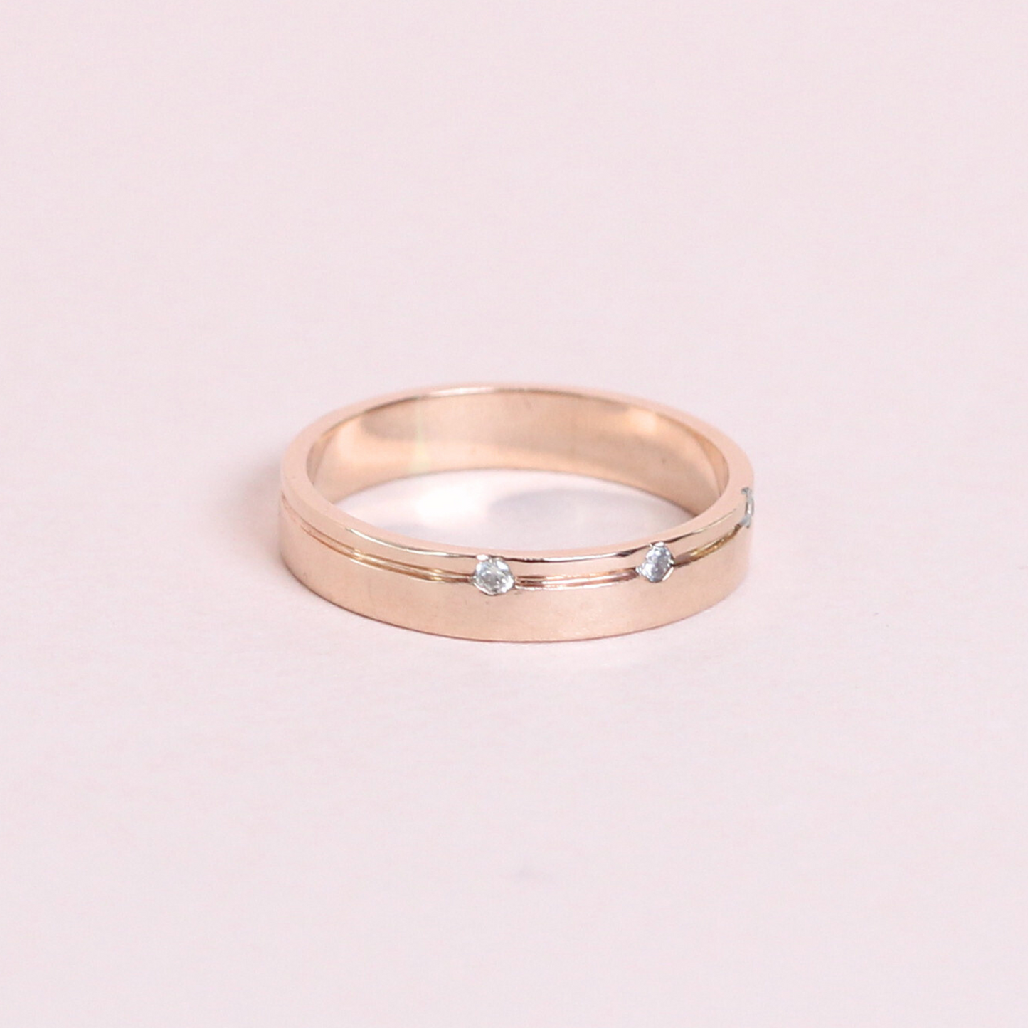 .05cts Round cut ring (PH made)