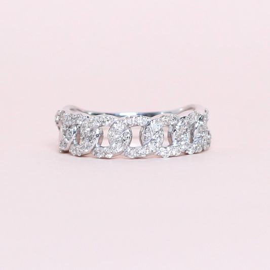 .44cts Chain statement ring