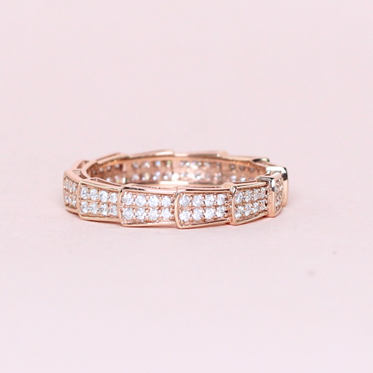 .54cts Round cut Full Eternity statement ring