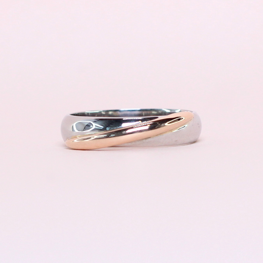 4.5mm Two-toned Male ring (PH made)