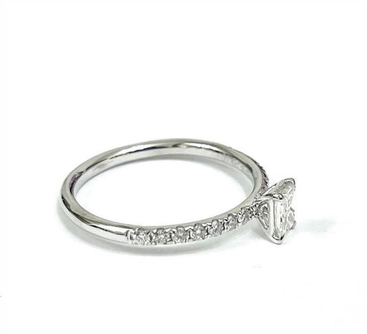 .46cts Radiant cut Pavé ring