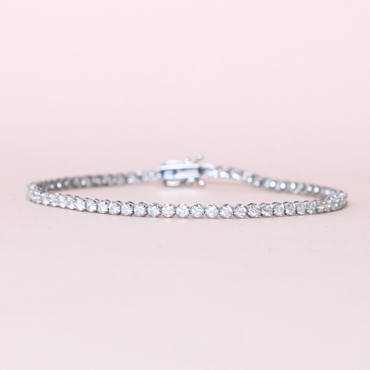 3cts Round cut Tennis bracelet