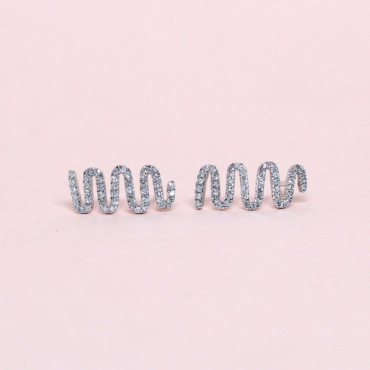 .26cts Wave Crawler earrings