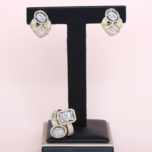 2.11cts Multi-shape Illusion set