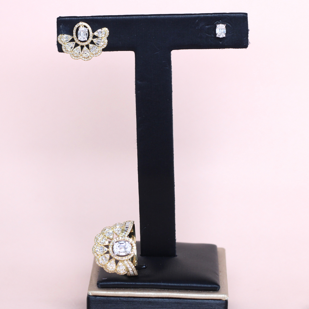 2.11cts Multi-shape Illusion set